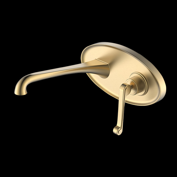 Brass Wall Basin Mixer – Aquant India